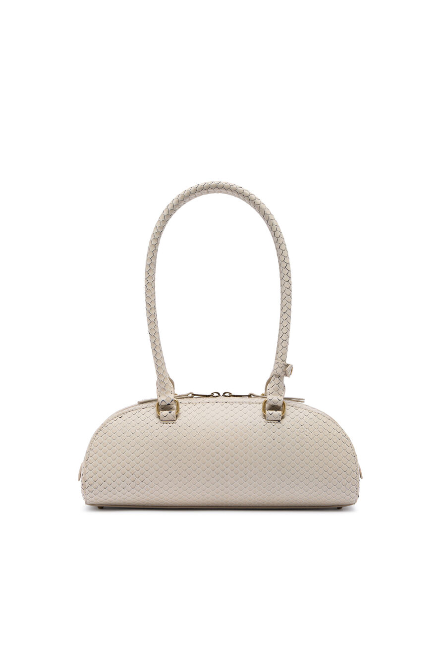  Túi Nữ Diesel 1DR Dome-Elongated Bowling Bag 'Beige' 