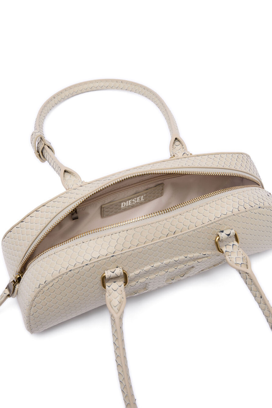  Túi Nữ Diesel 1DR Dome-Elongated Bowling Bag 'Beige' 