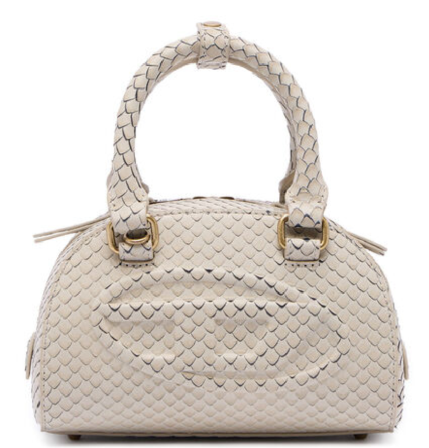  Túi Nữ Diesel 1DR Dome-Small Bowling Bag 'Beige' 