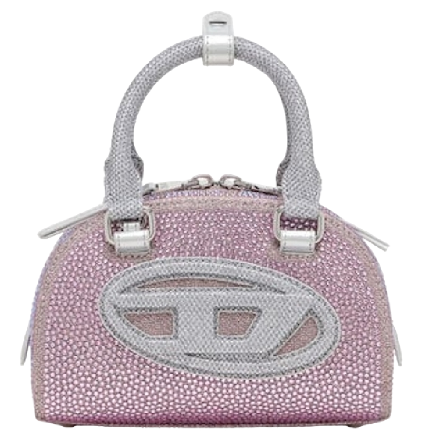  Túi Nữ Diesel 1DR Dome Small Bowling Bag 'Pink' 