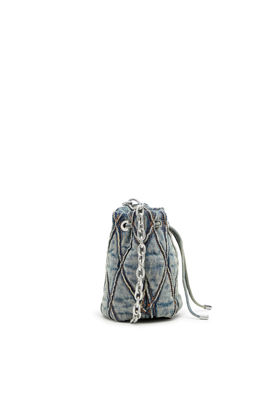  Túi Nữ Diesel Charm-D S-Mini Bucket Bag 'Blue' 