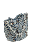  Túi Nữ Diesel Charm-D S-Mini Bucket Bag 'Blue' 