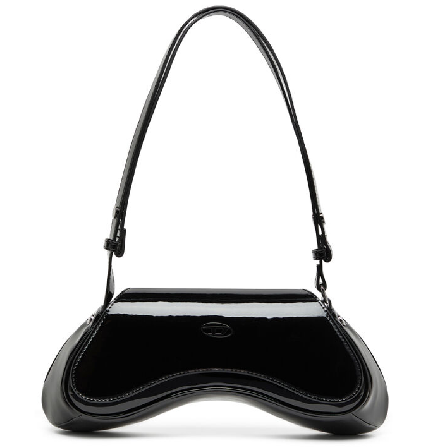  Túi Nữ Diesel Play-Glossy Crossbody Bag 'Black' 