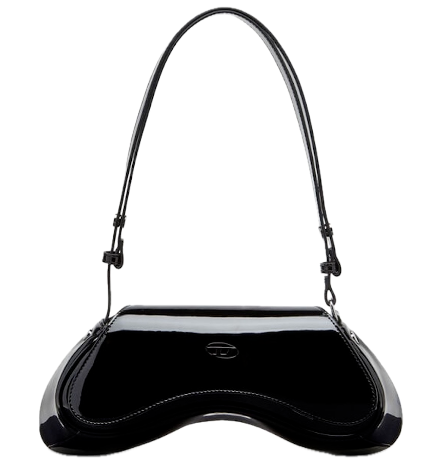  Túi Nữ Diesel Play-Glossy Crossbody Bag 'Black' 