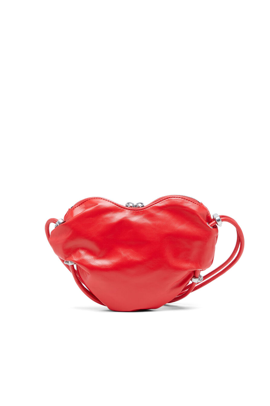  Túi Nữ Diesel Scrunch-D-Heart Shoulder Bag 'Red' 