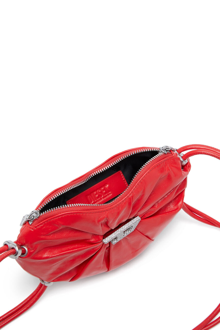  Túi Nữ Diesel Scrunch-D-Heart Shoulder Bag 'Red' 