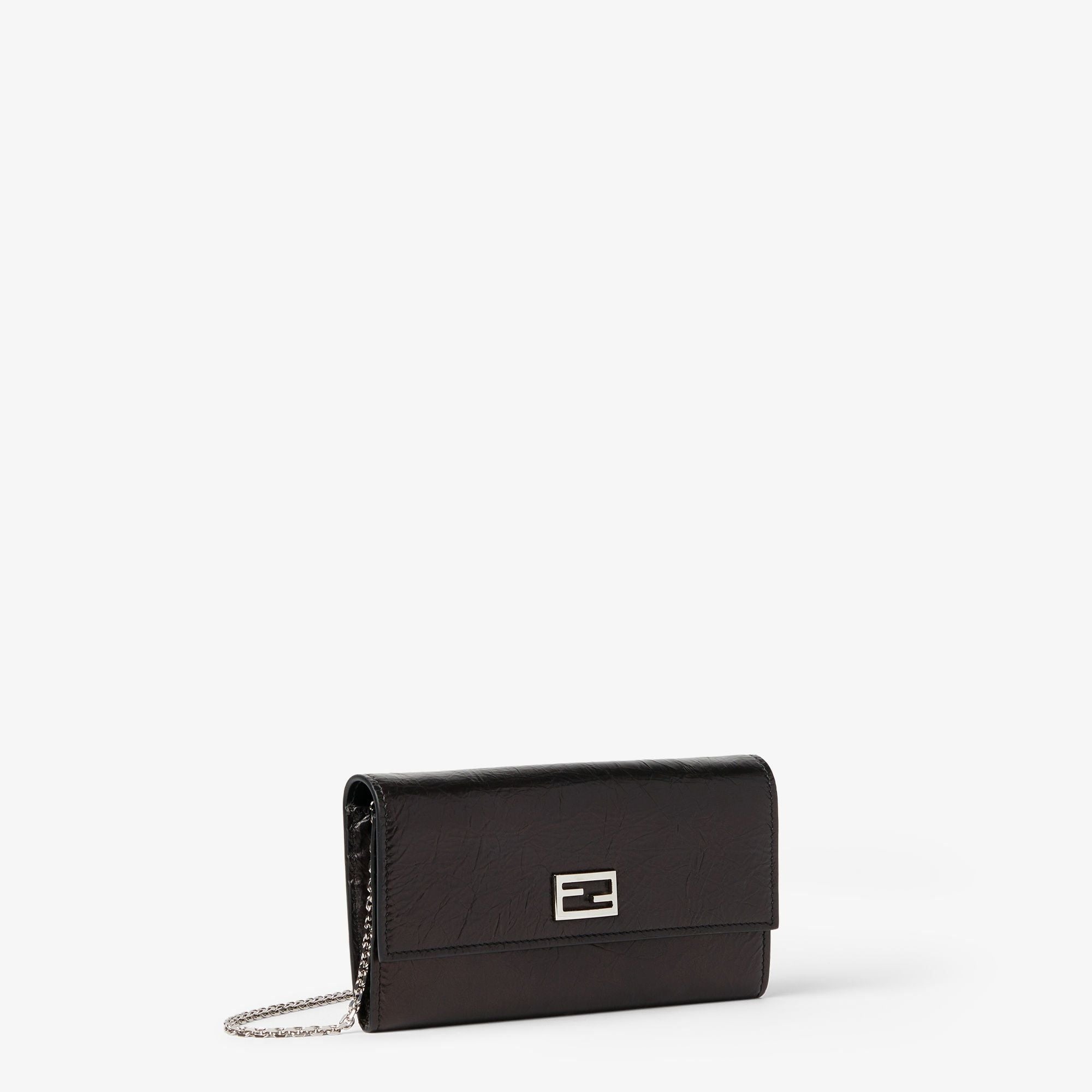  Túi Nữ Fendi Tube Continental 'Black' 