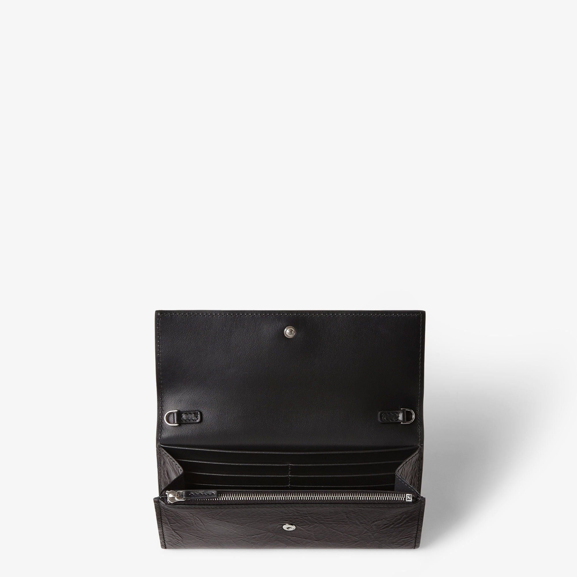  Túi Nữ Fendi Tube Continental 'Black' 