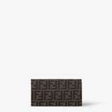  Túi Nữ Fendi Tube Continental 'Brown' 