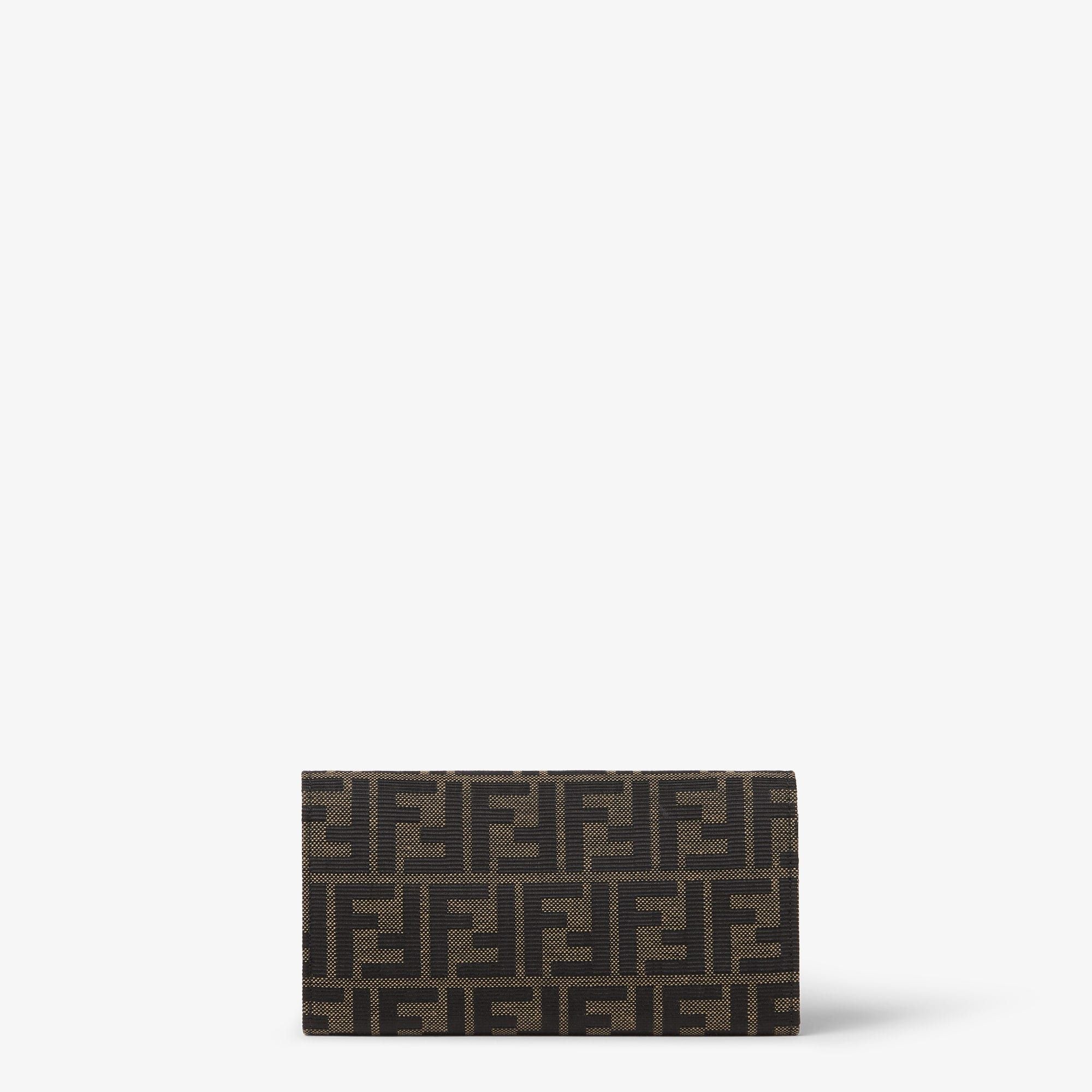  Túi Nữ Fendi Tube Continental 'Brown' 