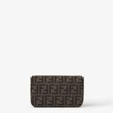  Túi Nữ Fendi Tube Wallet On Chain 'Brown' 