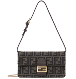  Túi Nữ Fendi Tube Wallet On Chain 'Brown' 