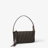  Túi Nữ Fendi Zip Top Small 'Brown' 