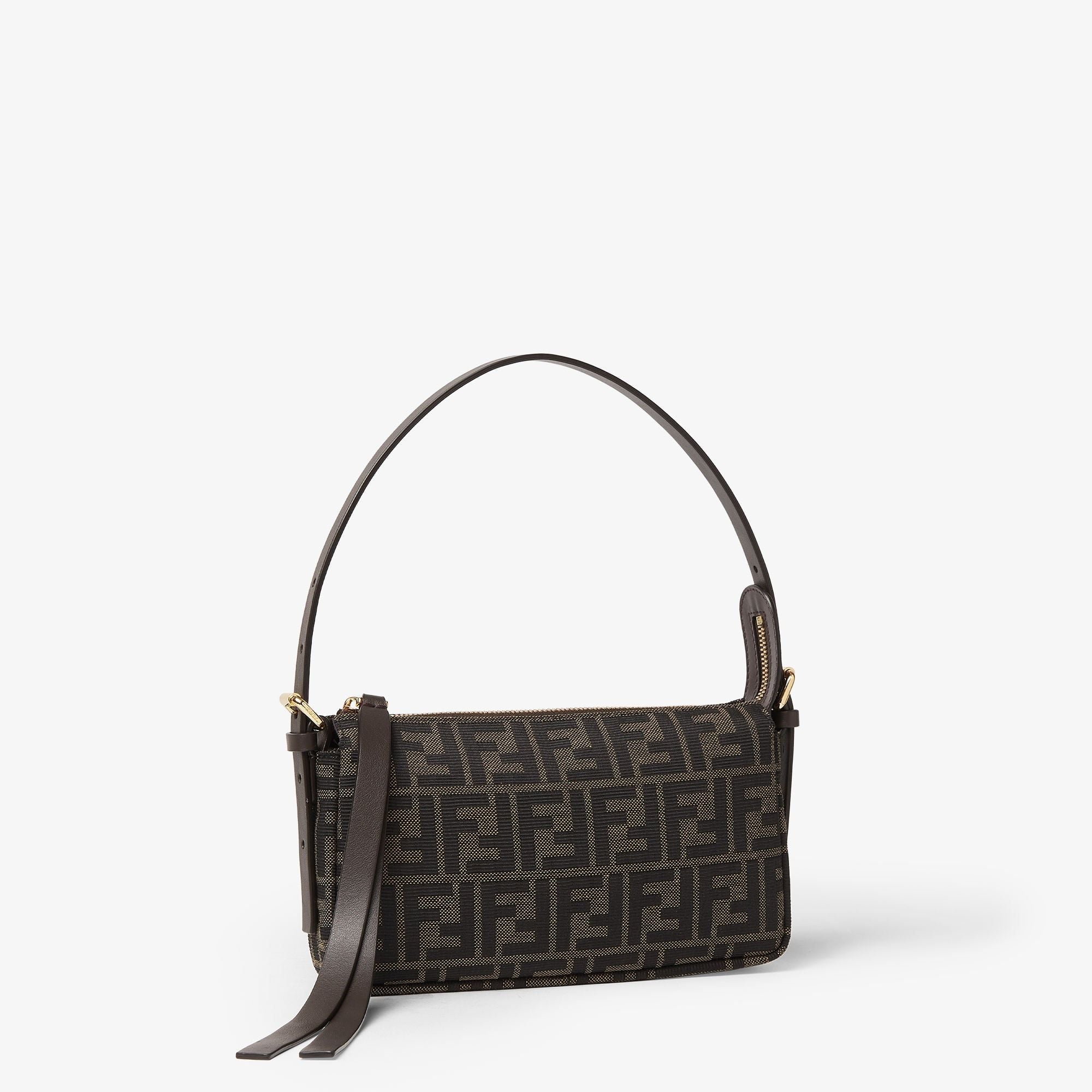  Túi Nữ Fendi Zip Top Small 'Brown' 