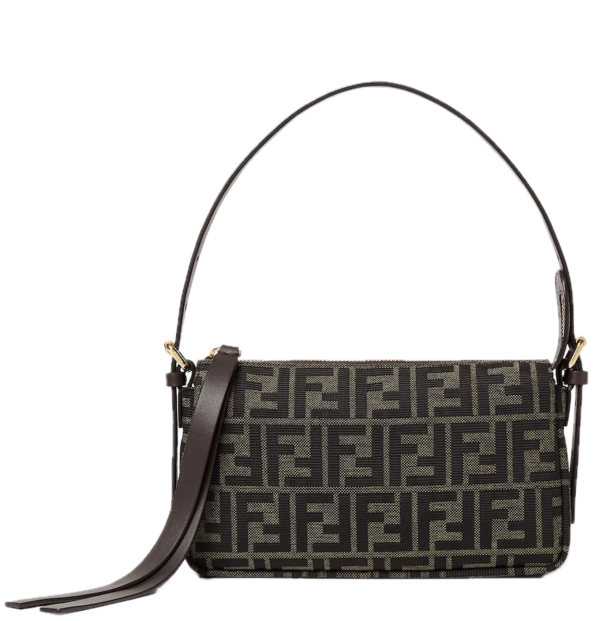  Túi Nữ Fendi Zip Top Small 'Brown' 
