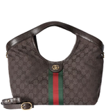  Túi Nữ Gucci Giglio Small Tote Bag 'Brown' 