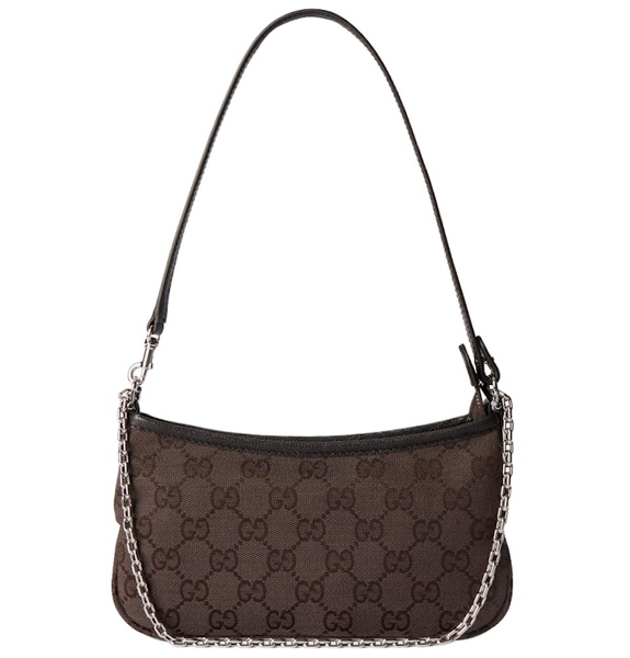  Túi Nữ Gucci Gossip Small Shoulder Bag 'Brown' 