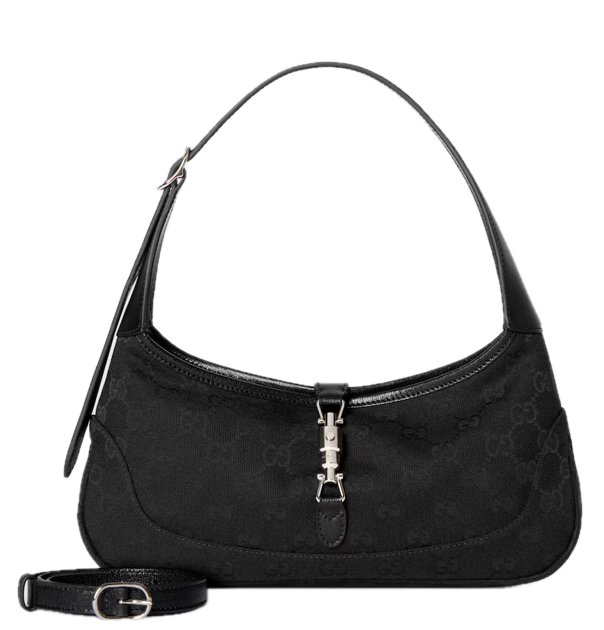  Túi Nữ Gucci Jackie Slim Medium Shoulder Bag 'Black' 