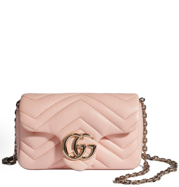  Túi Nữ Gucci Marmont Mini Shoulder Bag 'Pink' 