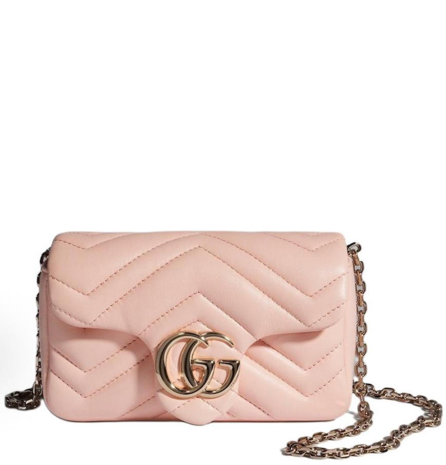  Túi Nữ Gucci Marmont Mini Shoulder Bag 'Pink' 