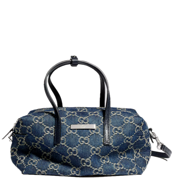  Túi Nữ Gucci Small Boston Bag 'Blue' 