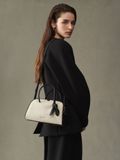  Túi Nữ Jacquemus Turismo Small Bowling Bag 'Greige' 
