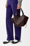  Túi Nữ Loewe Hammock Flip Bag 'Dark Chestnut' 