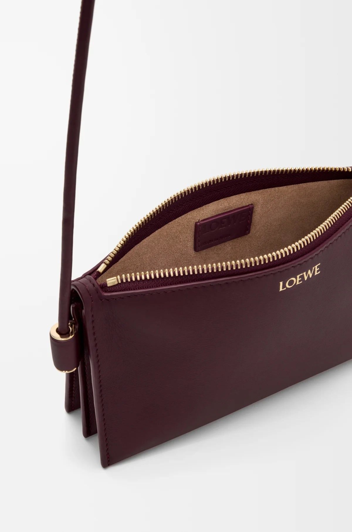  Túi Nữ Loewe Joya Pouch 'Dark Burgundy' 