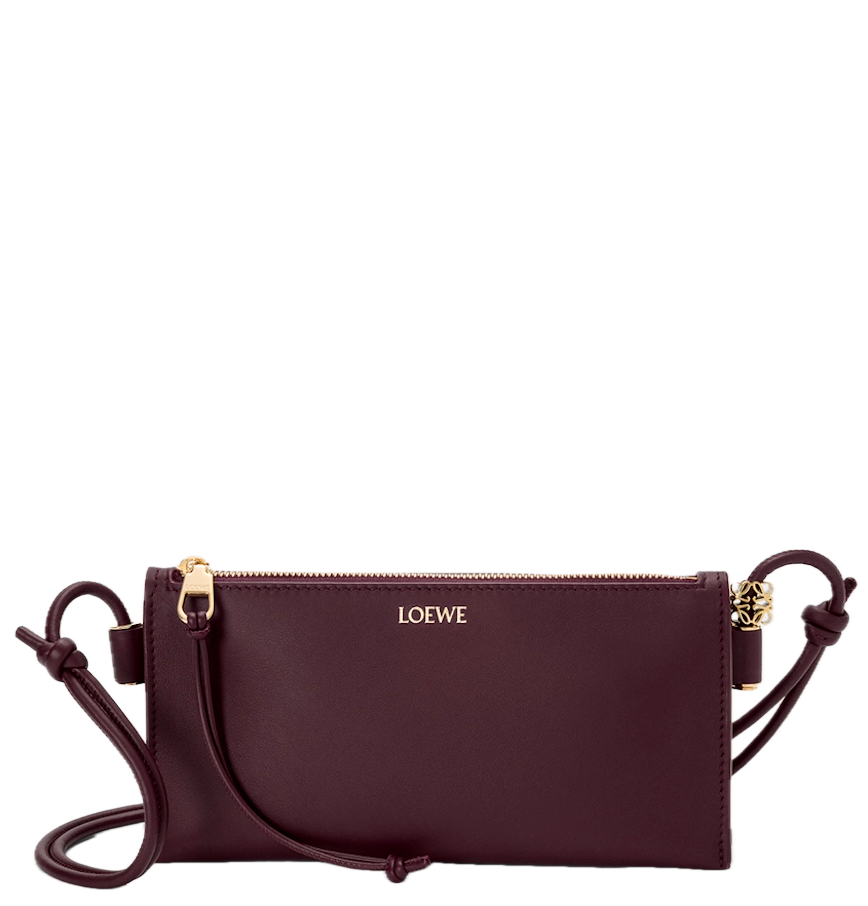  Túi Nữ Loewe Joya Pouch 'Dark Burgundy' 