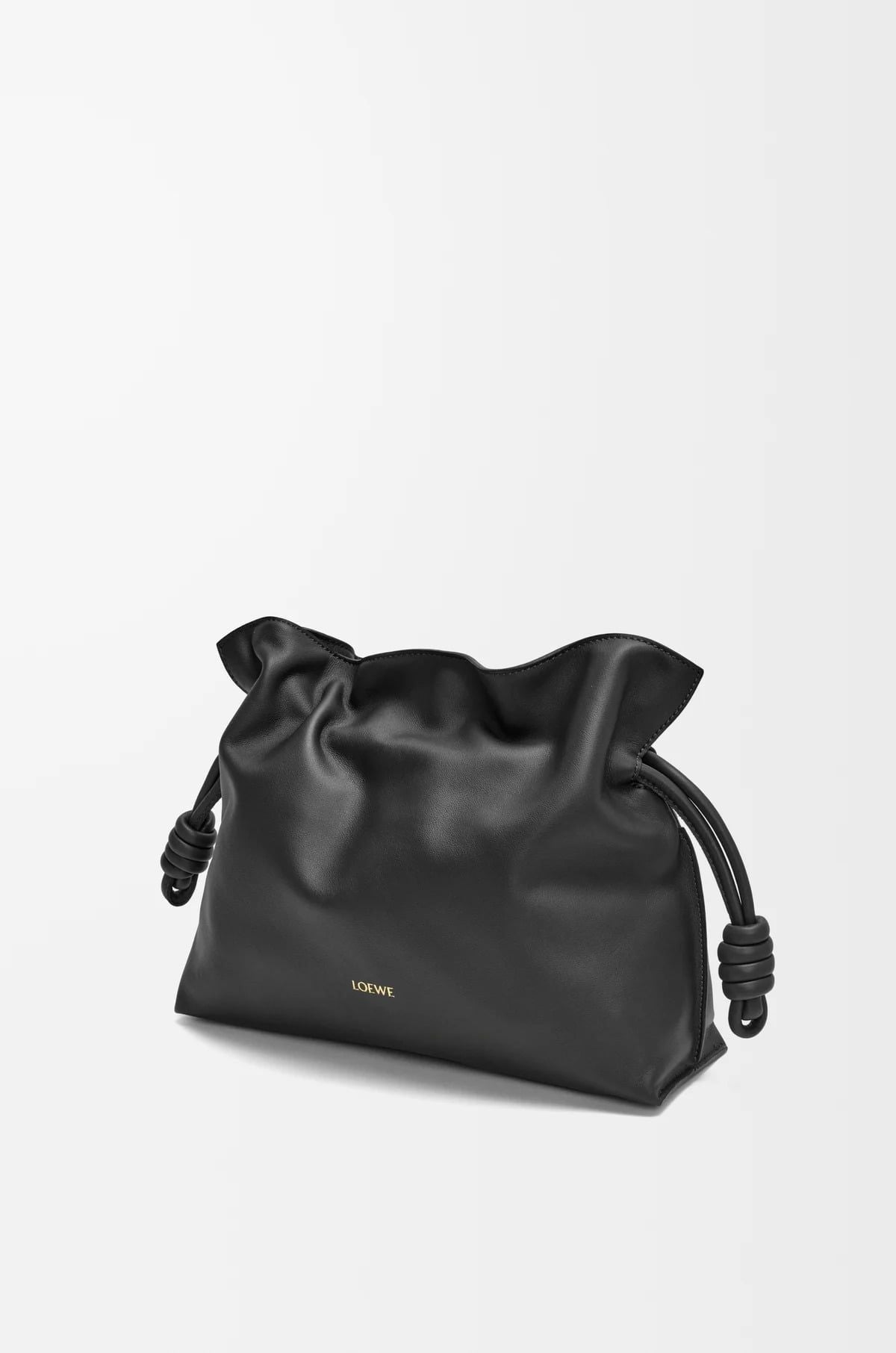  Túi Nữ Loewe Medium Flamenco Clutch 'Black' 