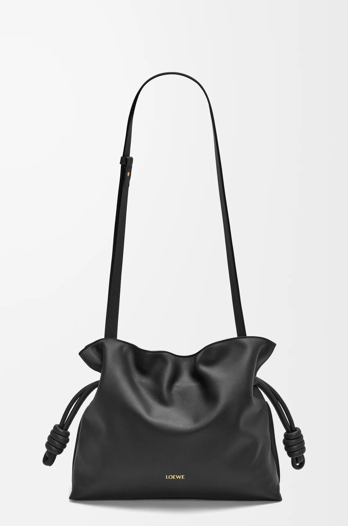 Túi Nữ Loewe Medium Flamenco Clutch 'Black' 