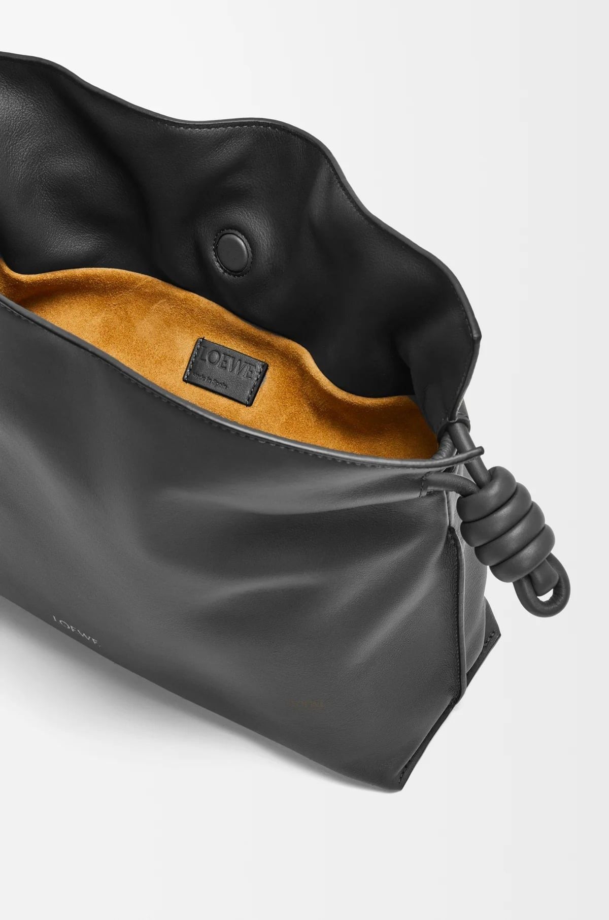  Túi Nữ Loewe Medium Flamenco Clutch 'Black' 