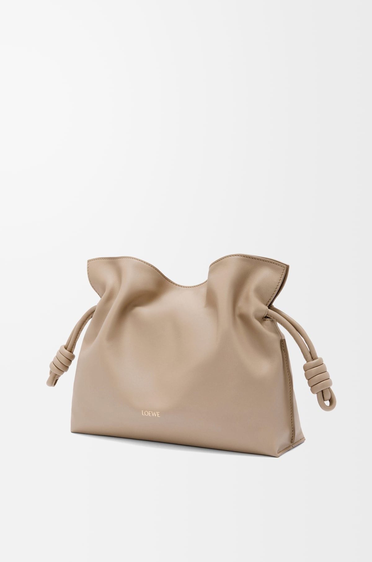  Túi Nữ Loewe Medium Flamenco Clutch 'Sand' 