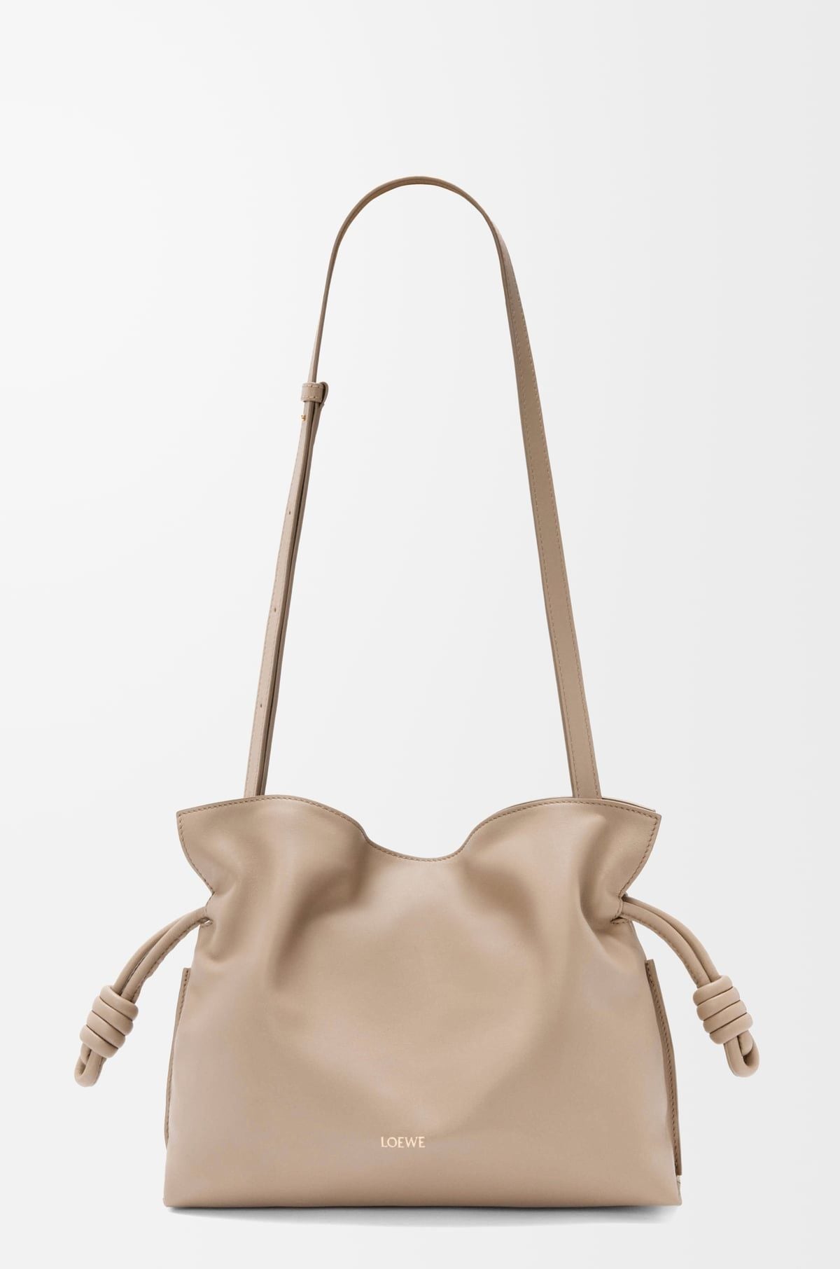  Túi Nữ Loewe Medium Flamenco Clutch 'Sand' 