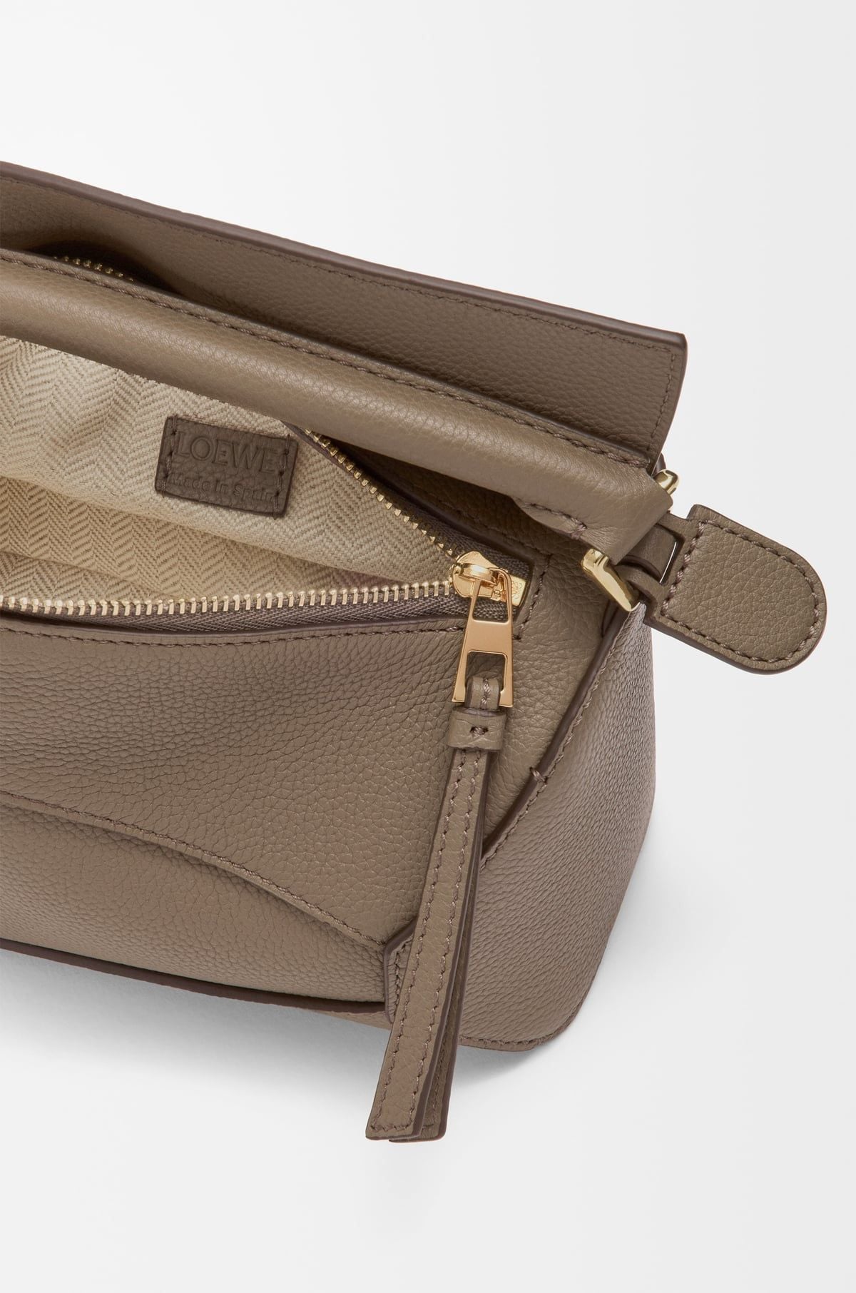  Túi Nữ Loewe Mini Puzzle Edge Bag 'Taupe' 