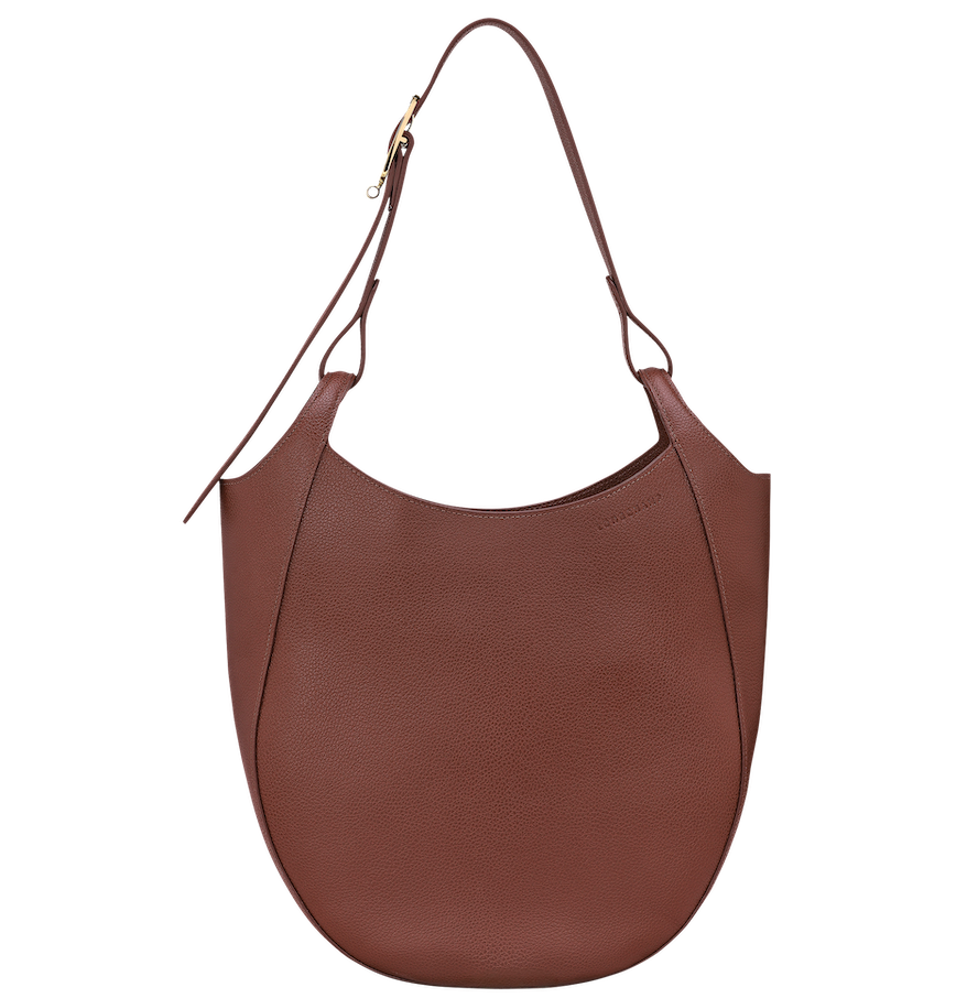  Túi Nữ Longchamp Le Foulonné L Hobo Bag 'Coffee' 