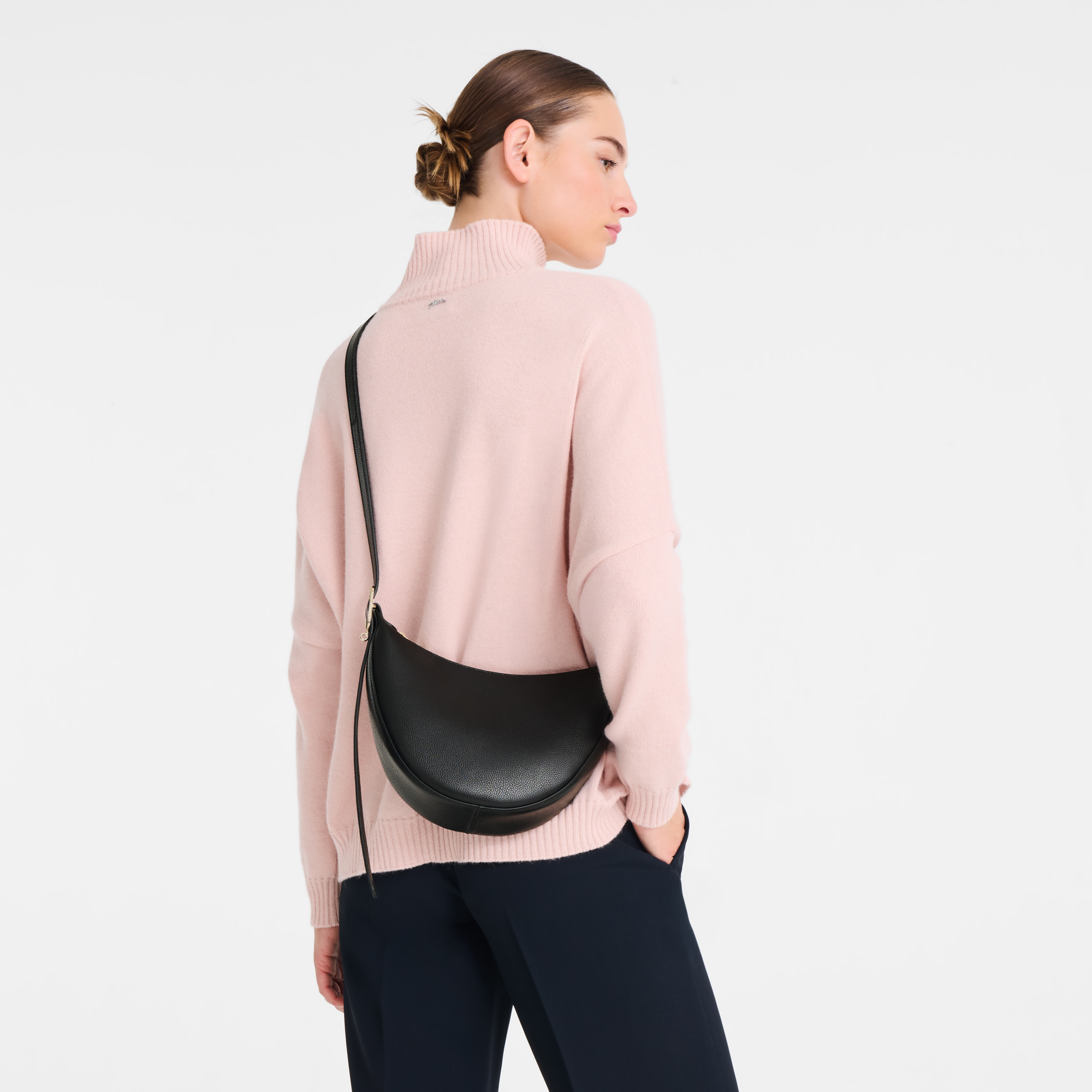  Túi Nữ Longchamp Le Foulonné S Crossbody Bag 'Black' 