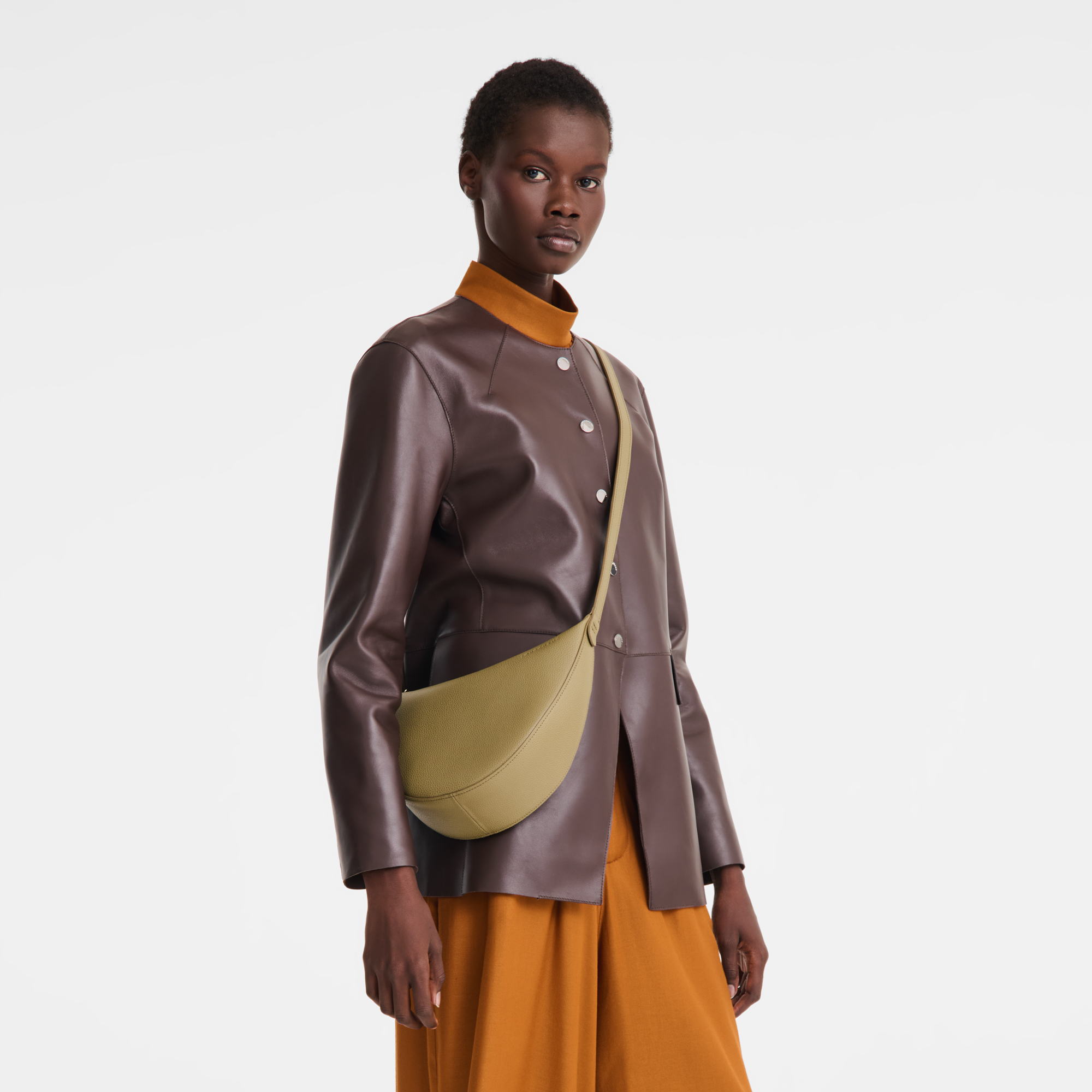  Túi Nữ Longchamp Le Foulonné S Crossbody Bag 'Lichen' 
