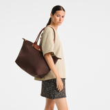  Túi Nữ Longchamp Le Pliage Original L Tote Bag 'Mocha' 