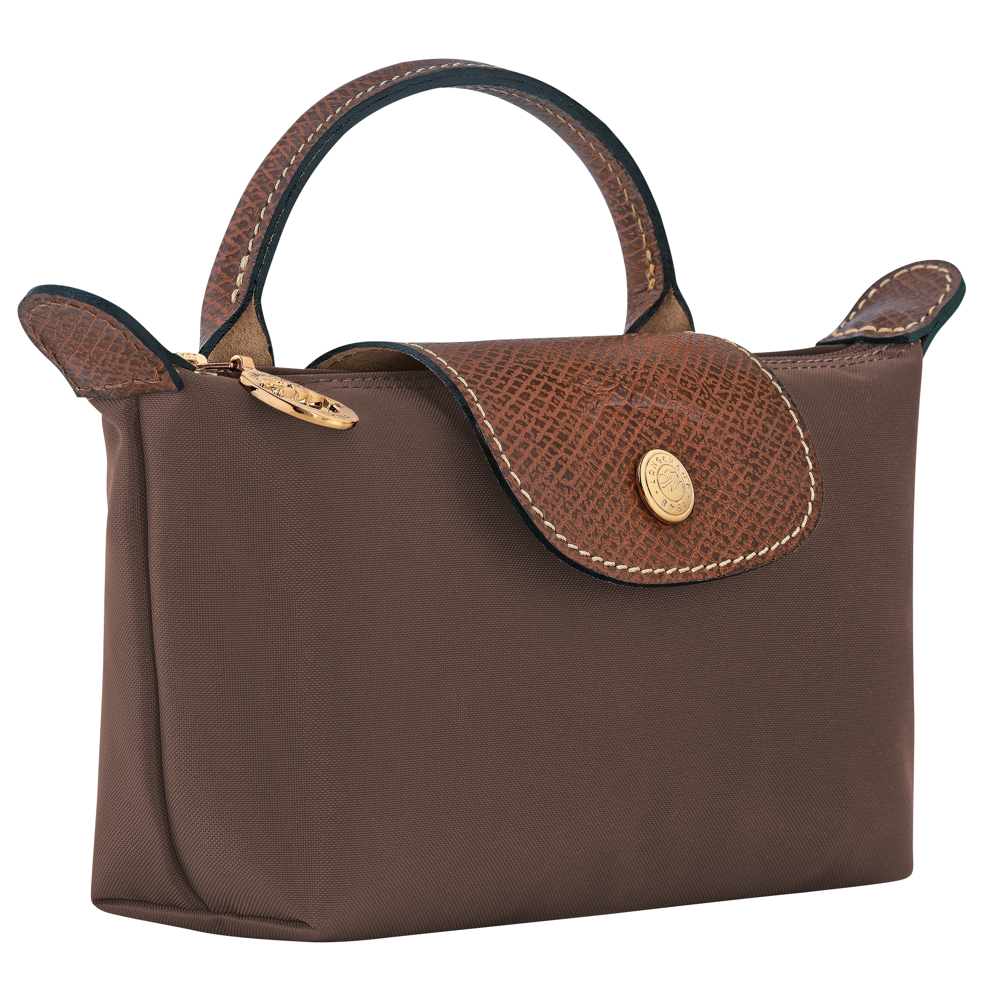  Túi Nữ Longchamp Le Pliage Original Pouch 'Mocha' 