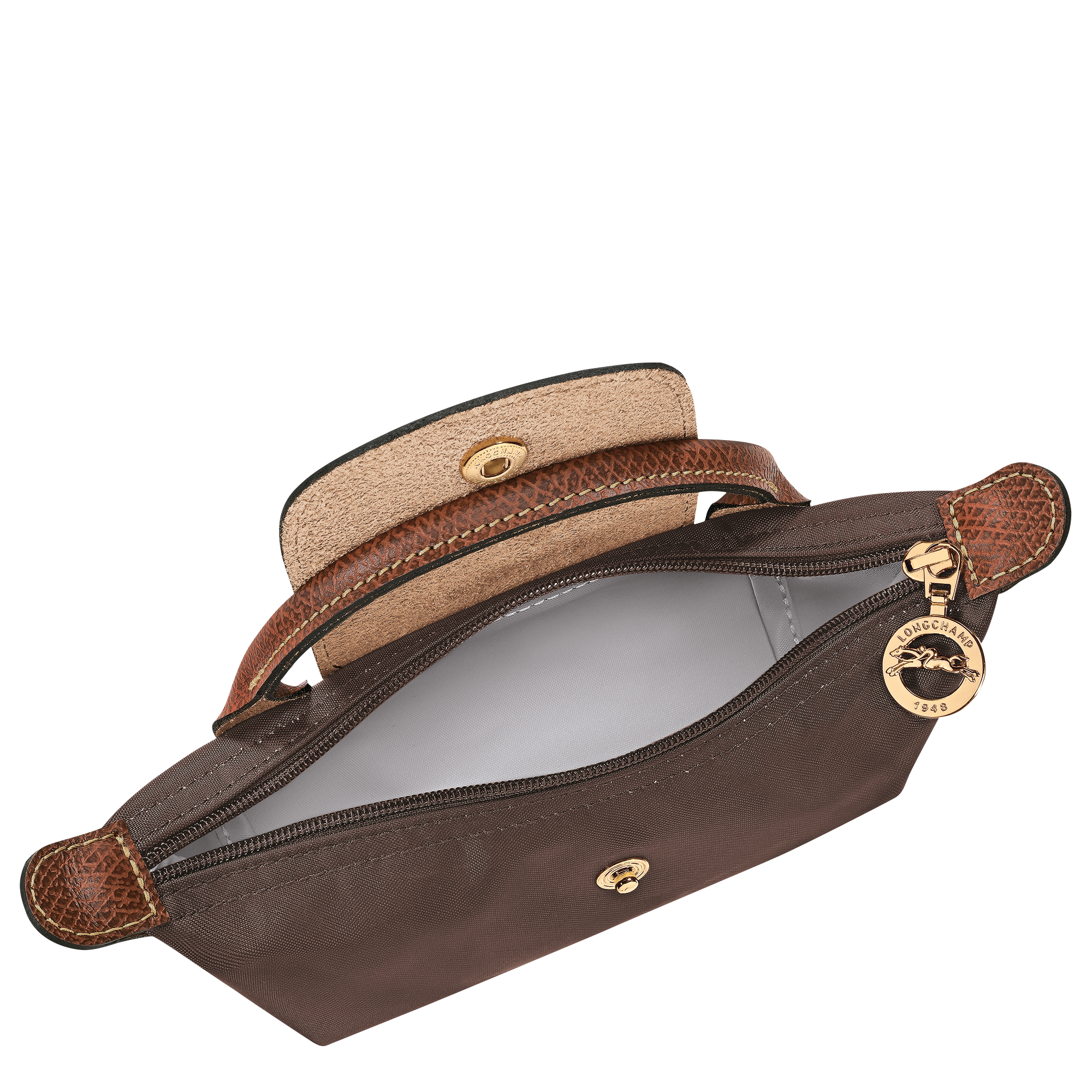  Túi Nữ Longchamp Le Pliage Original Pouch 'Mocha' 