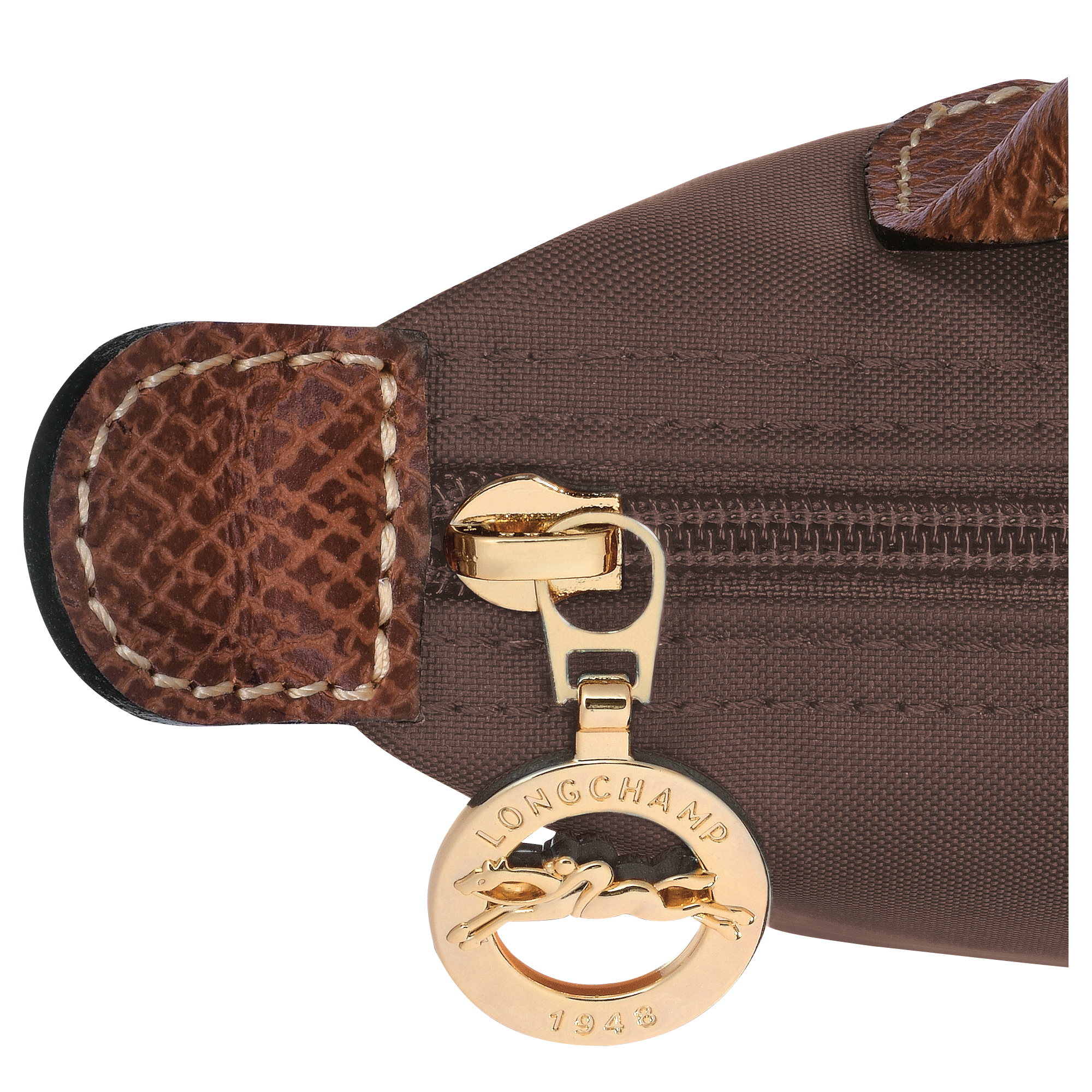  Túi Nữ Longchamp Le Pliage Original Pouch 'Mocha' 