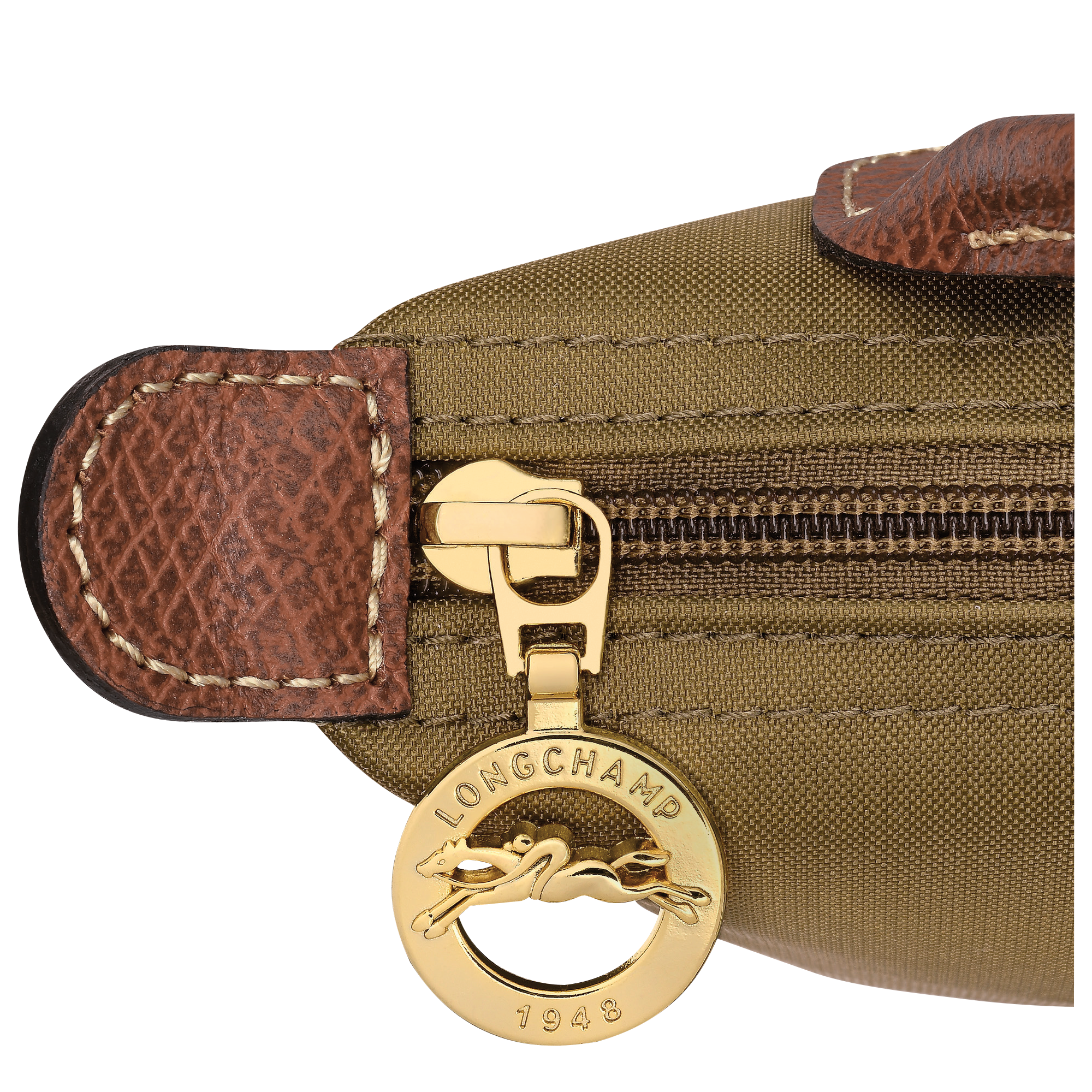  Túi Nữ Longchamp Le Pliage Original Pouch 'Olive' 