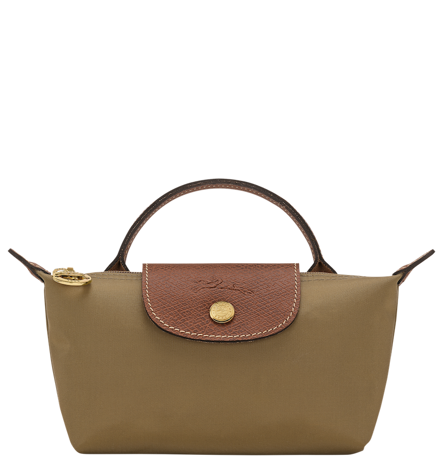  Túi Nữ Longchamp Le Pliage Original Pouch 'Olive' 