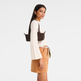 Túi Nữ Longchamp Le Pliage Xtra S Shoulder Bag 'Mocha' 