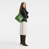  Túi Nữ Longchamp Le Smart L Shoulder Bag 'Matcha' 