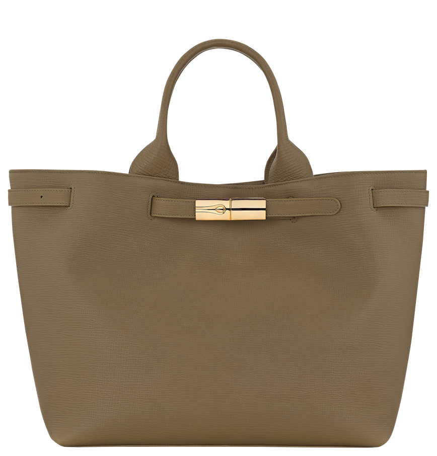  Túi Nữ Longchamp Le Smart L Tote Bag 'Olive' 