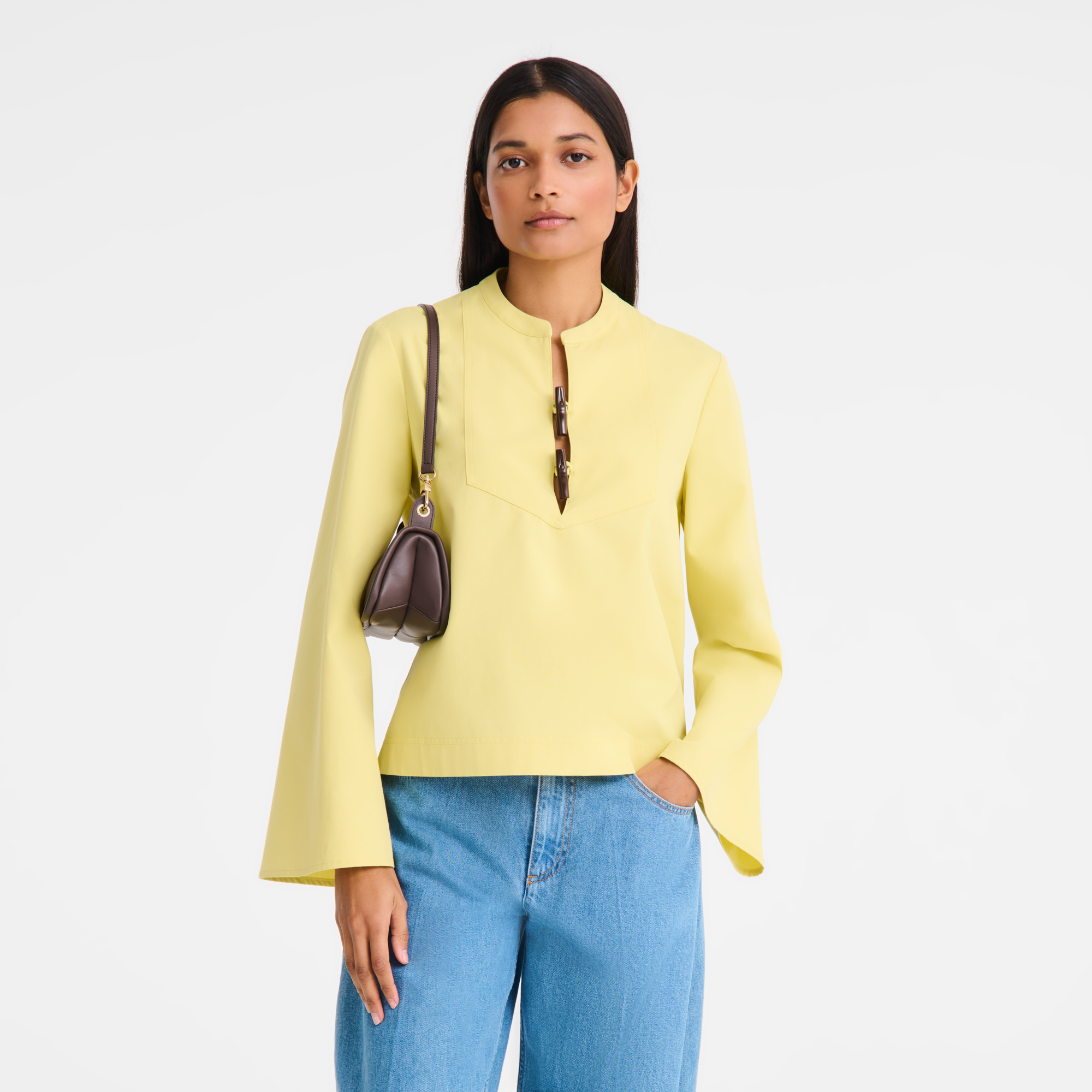  Túi Nữ Longchamp Looong M Shoulder Bag 'Mocha' 