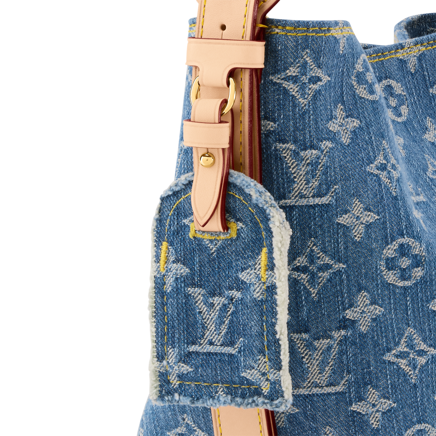  Túi Nữ Louis Vuitton All In BB Bag 'Bleu Denim' 