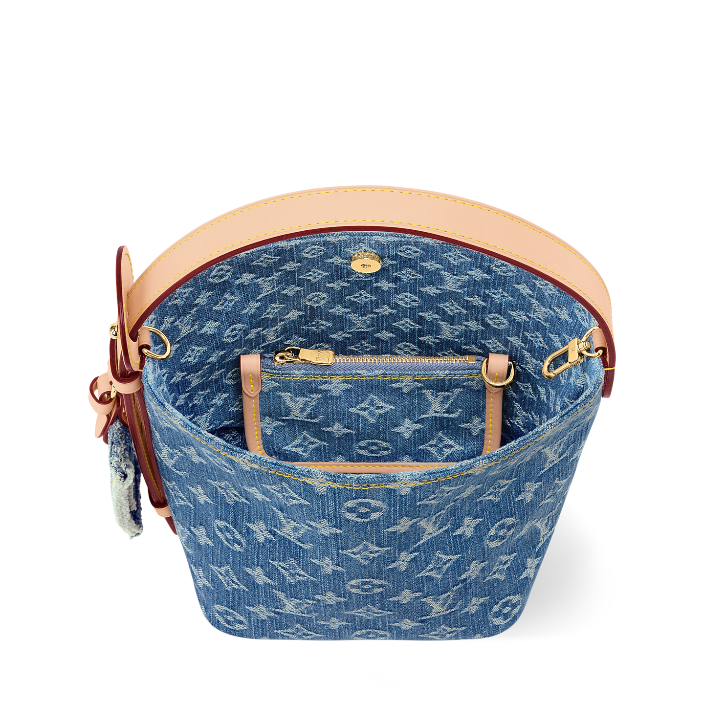  Túi Nữ Louis Vuitton All In BB Bag 'Bleu Denim' 
